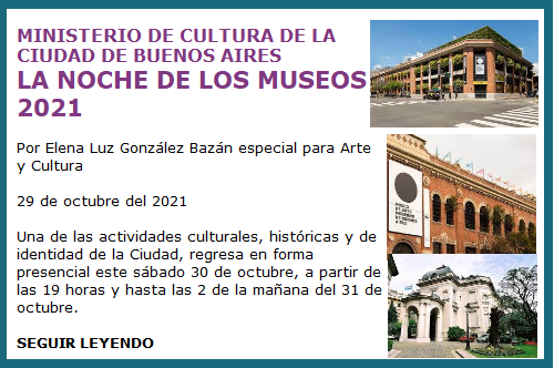 LA NOCHE DE LOS MUSEOS